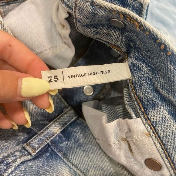 Pacsun High Waisted Shorts Size 25 - Picture 6 of 7